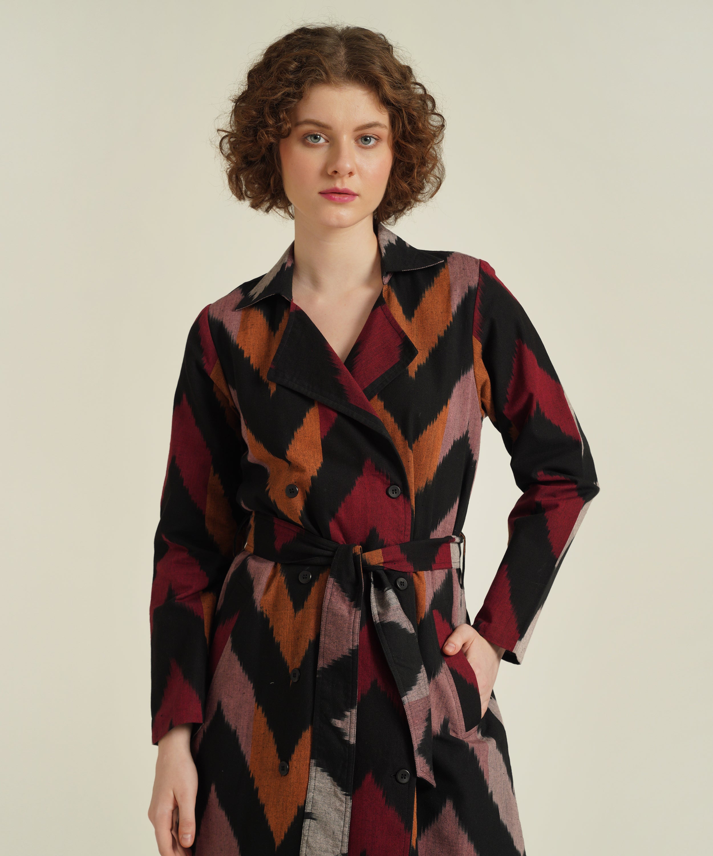 Royale XXXIV Trench Dress