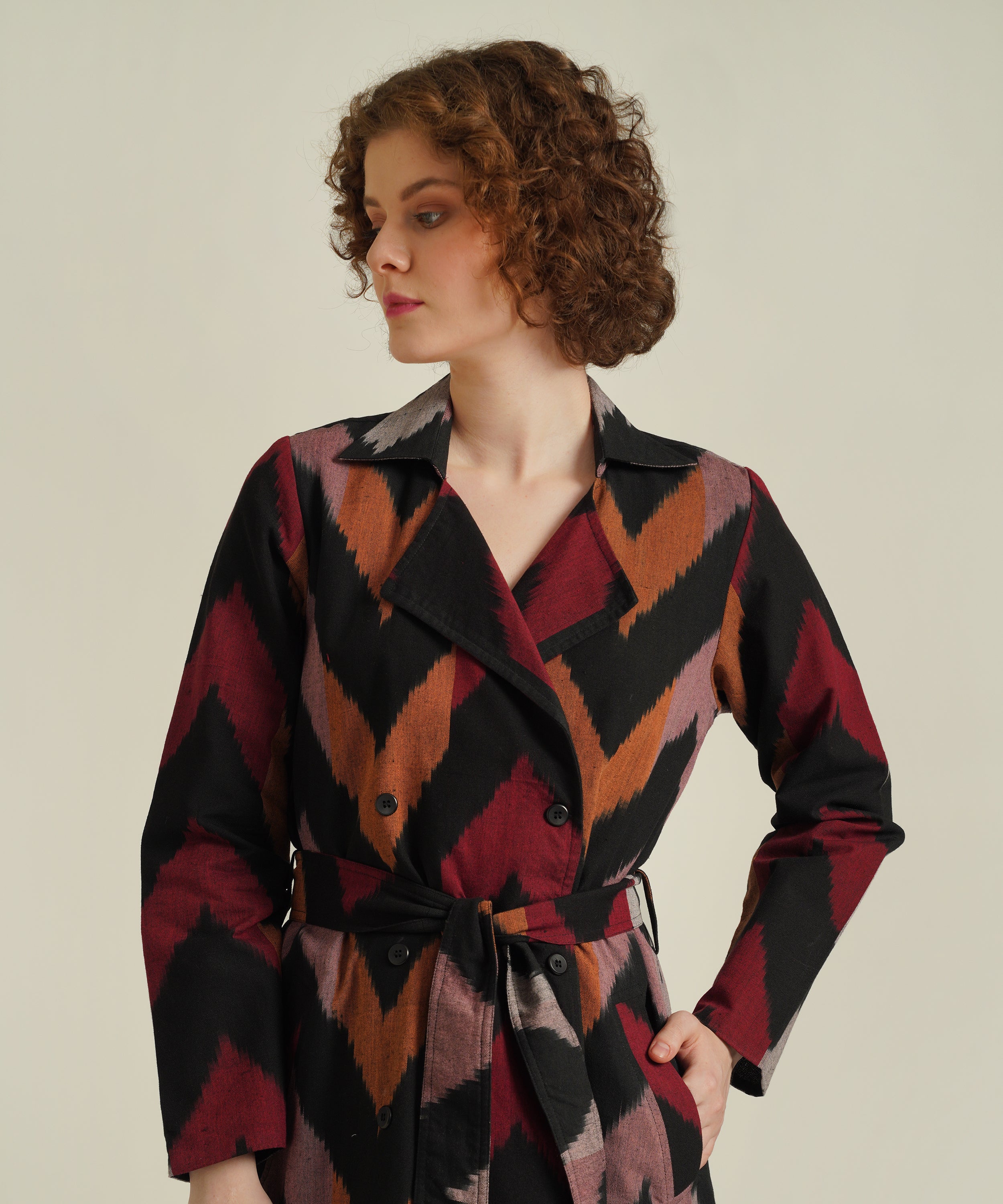 Royale XXXIV Trench Dress