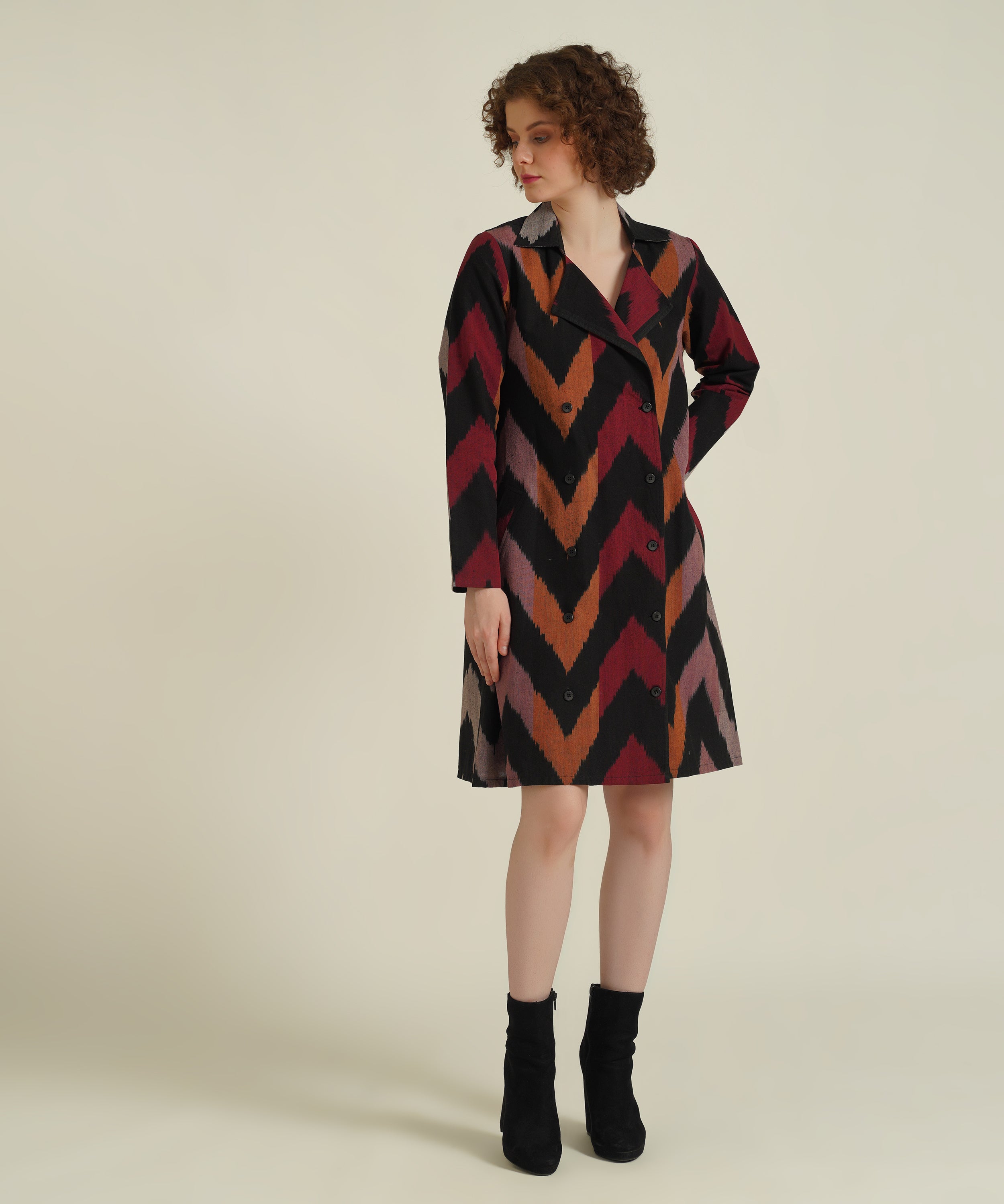 Royale XXXIV Trench Dress