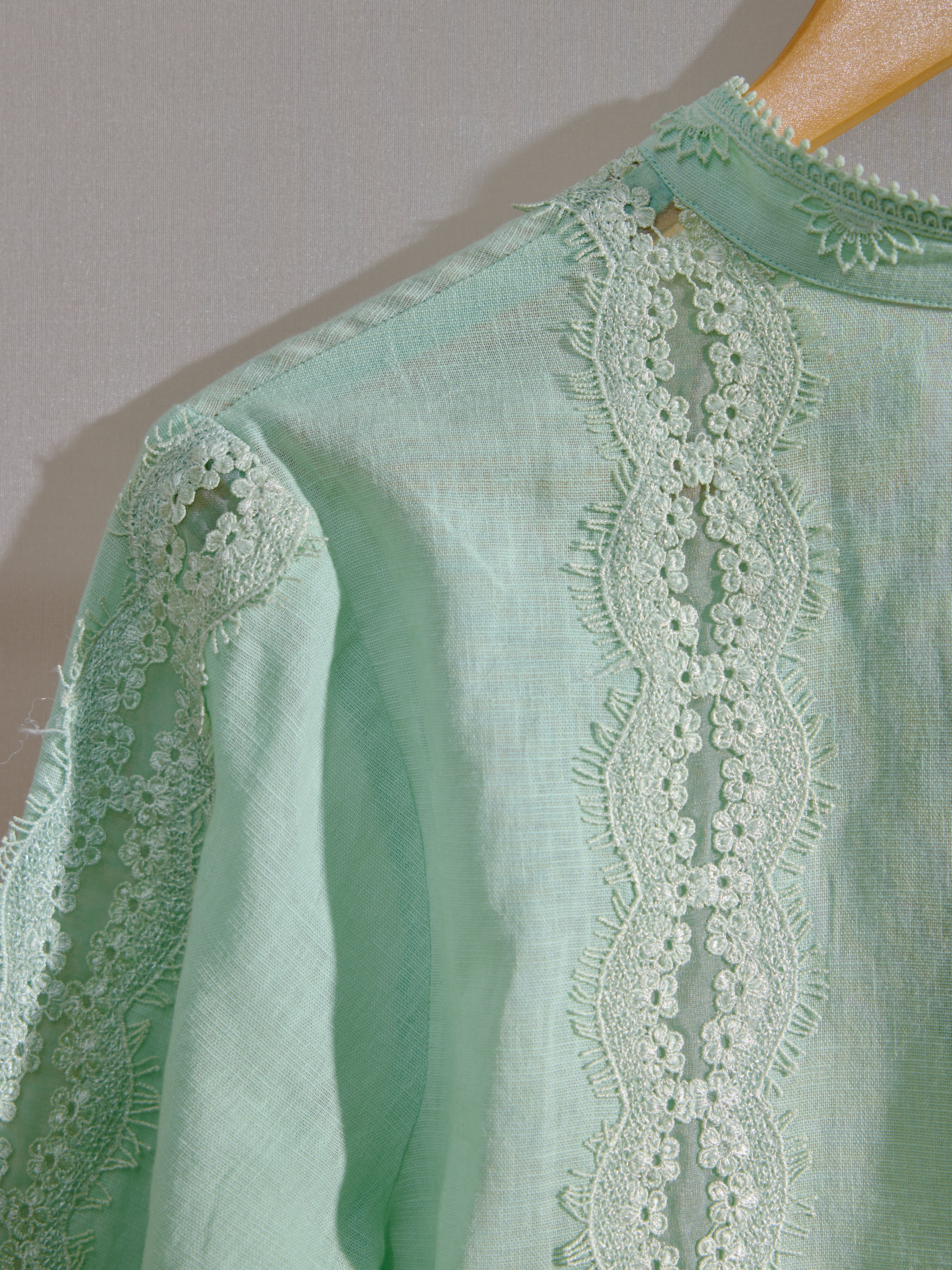 Isa Tunic Dress, Women's knee length lace dress, back lace detail