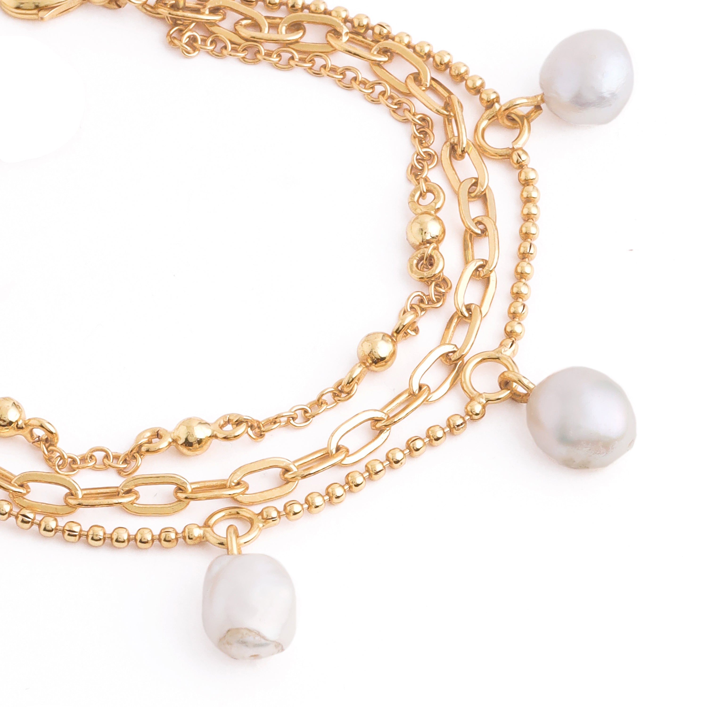 Multi Layer Pearl Bracelet