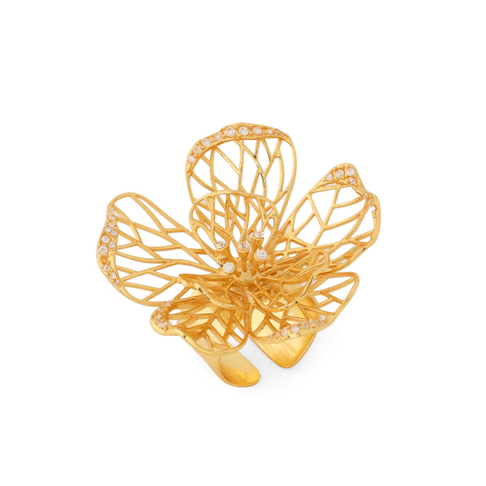 Petunia Finger Ring_side