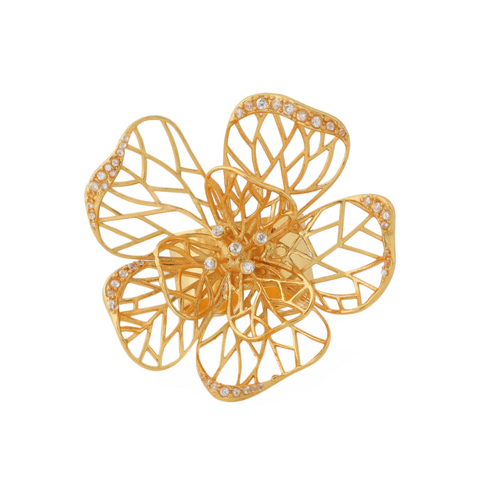 Petunia Finger Ring_top