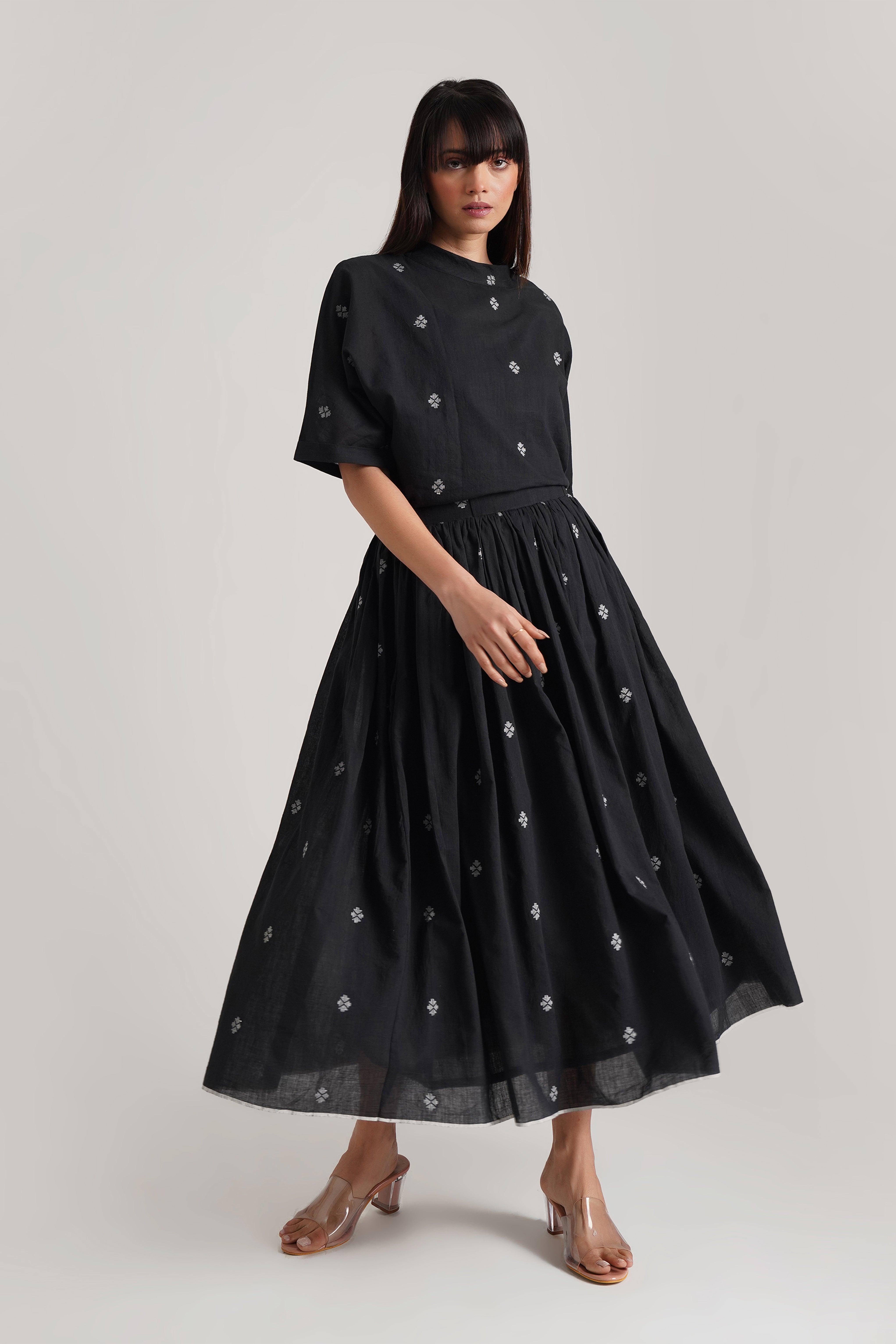 Phillipa Midi Skirt_Womens Skirt_Flare