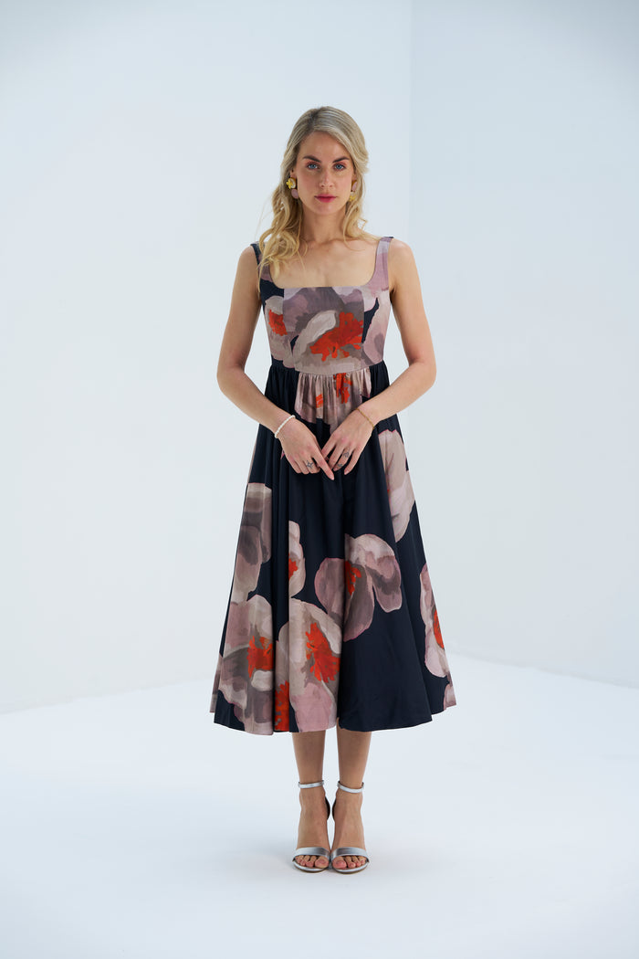 AZU MIDI DRESS FOR WOMEN