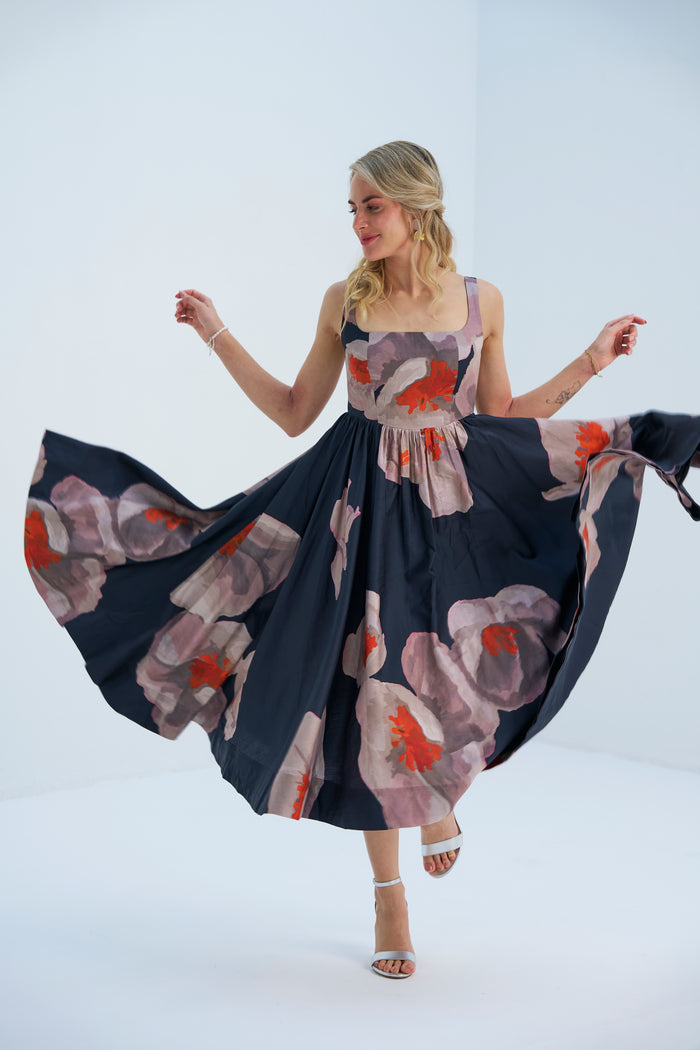 AZU MIDI DRESS FOR WOMEN