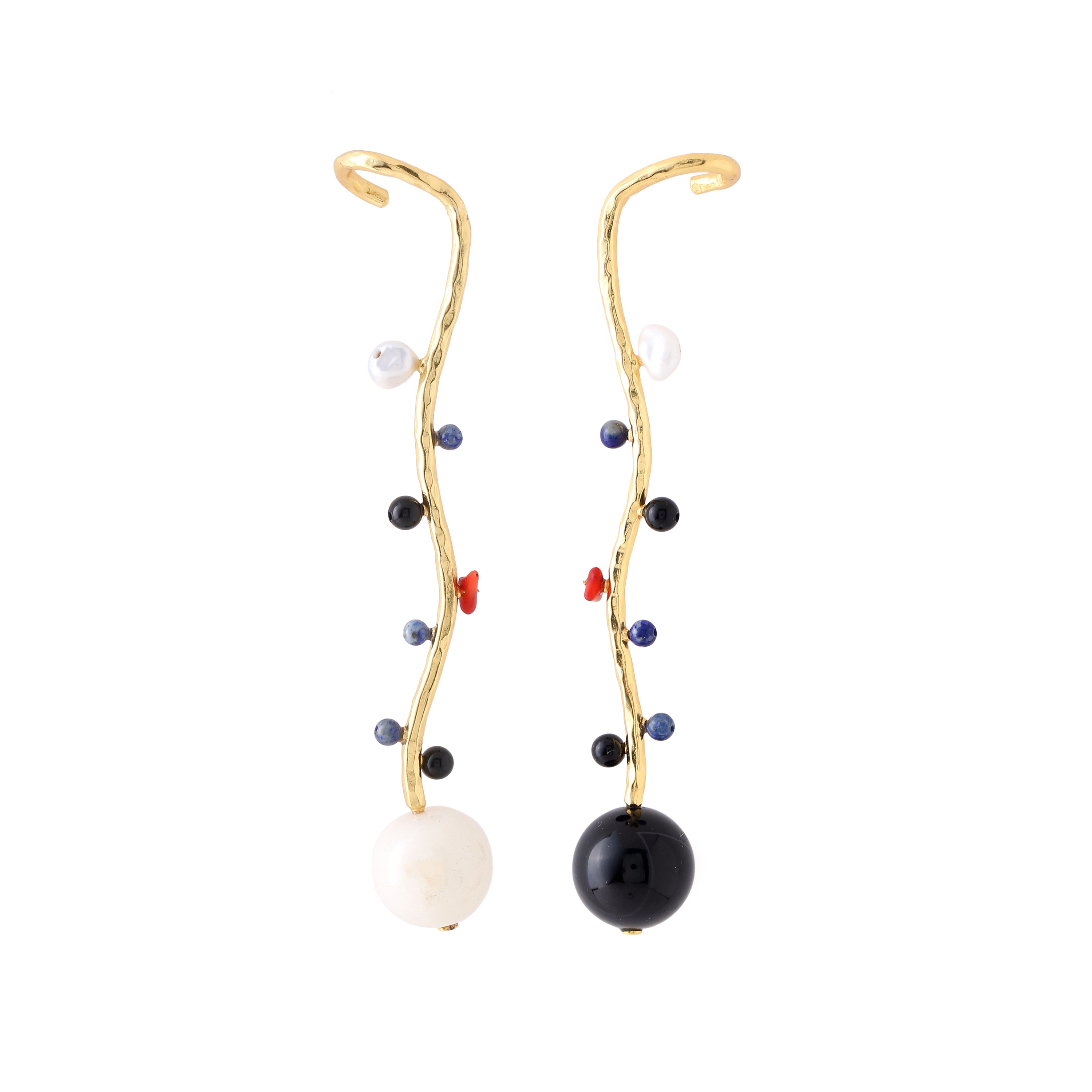 Rhythm of Soul Earrings_Oversized Earrings_Statement Earrings