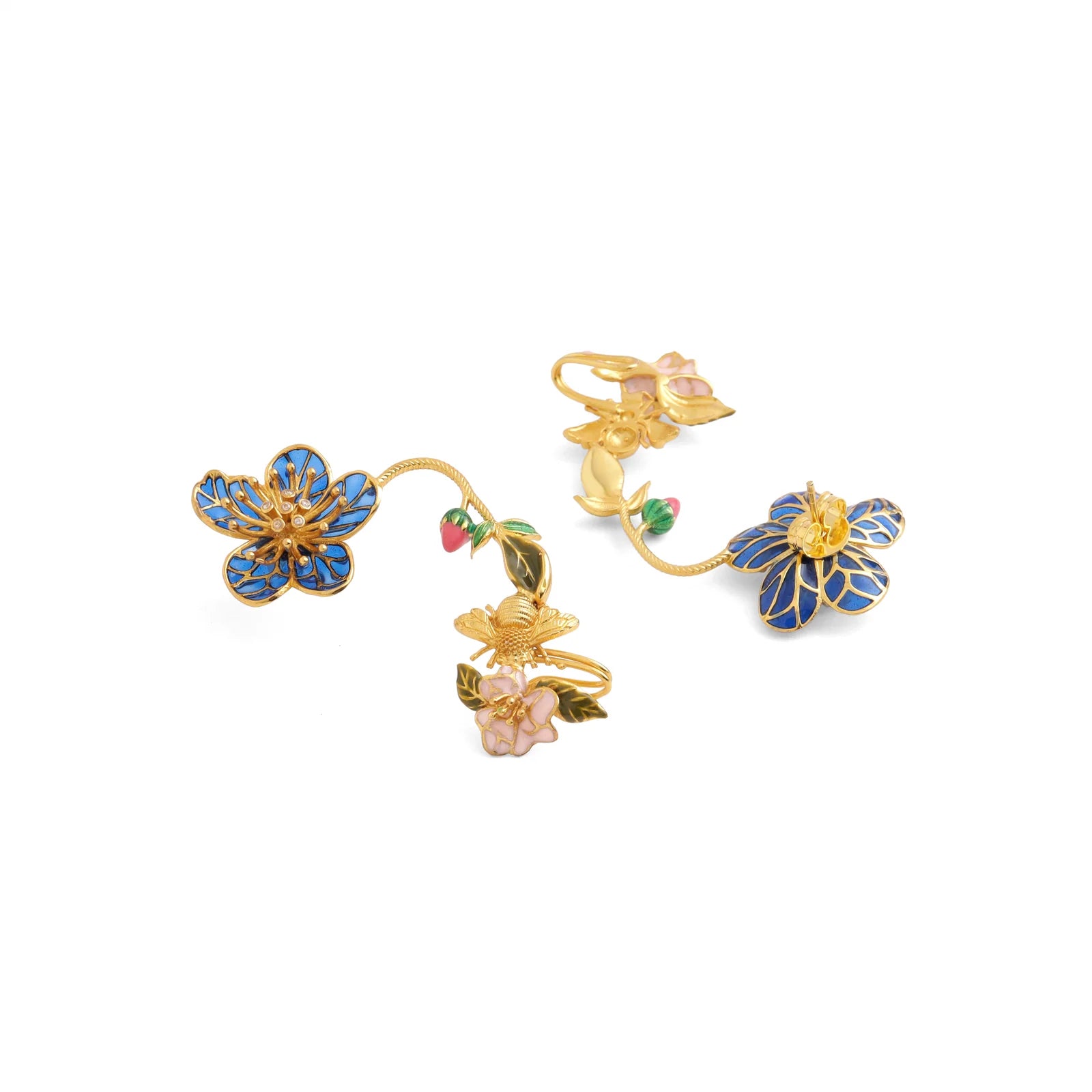 Wildflower Blossom Ear Cuff
