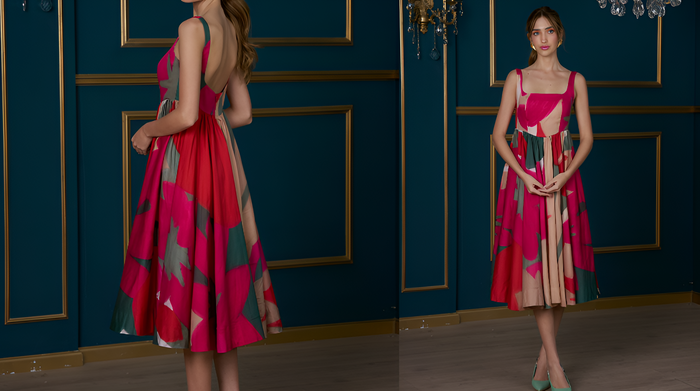 How to Build a Holiday Wardrobe with Statement Dresses & Jewelry