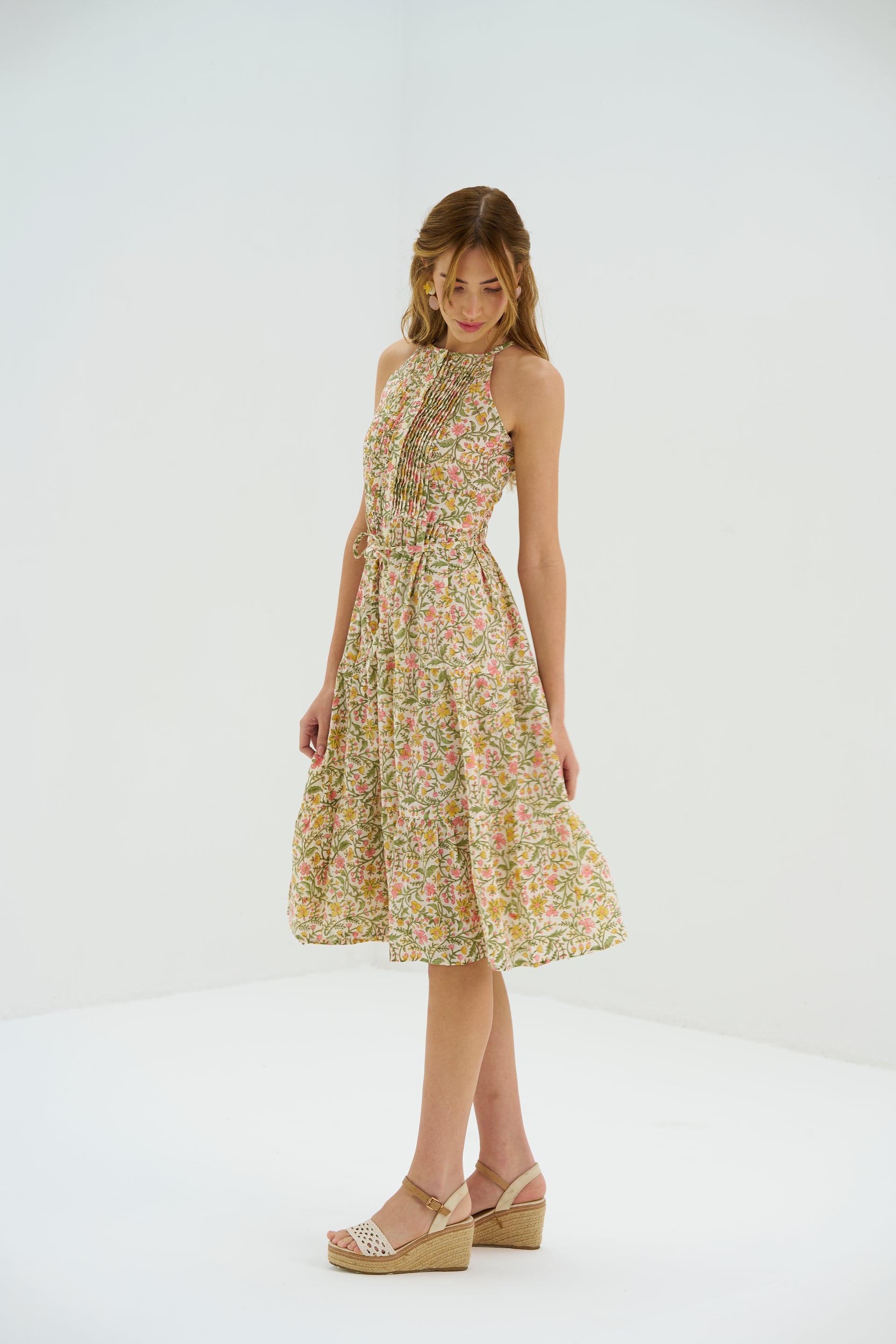 faithfull the brand chloe midi dress Chloe Midi Dress Final Sale / XXS