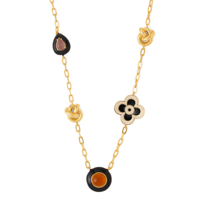 La mer necklace_brass jewelry_necklace closeup