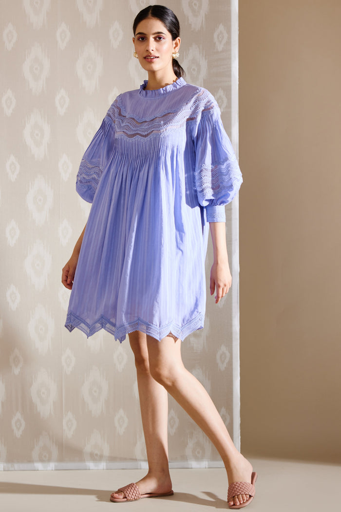 Lea Lace Dress, Women's lace summer dress, side