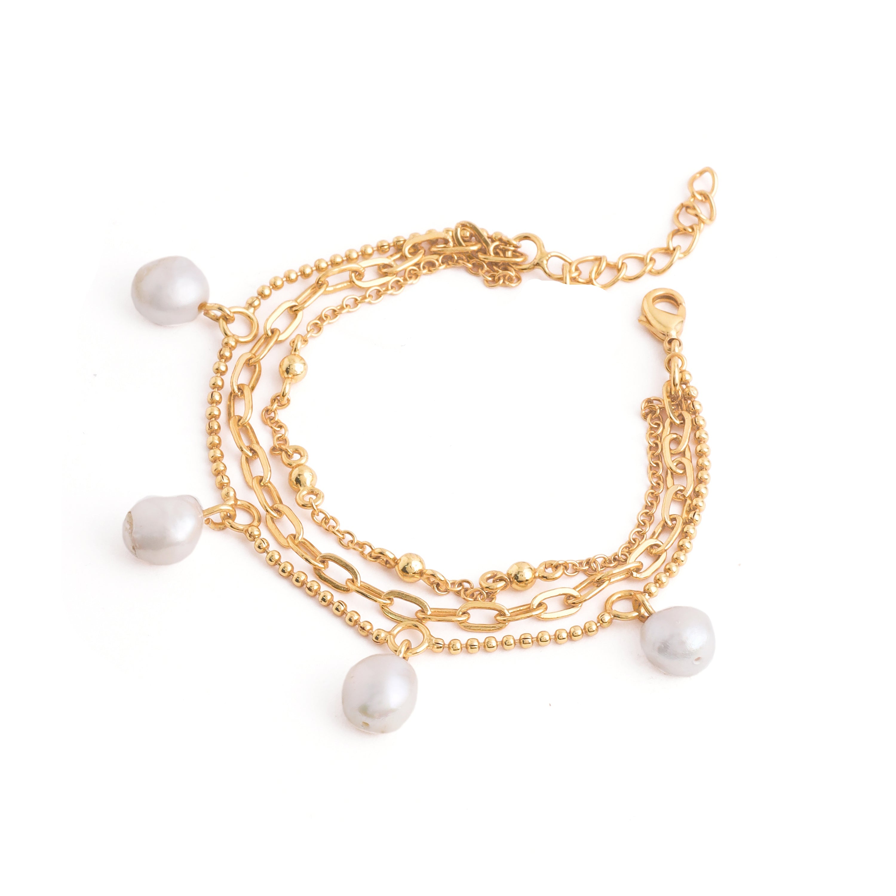 Multi Layer Pearl Bracelet