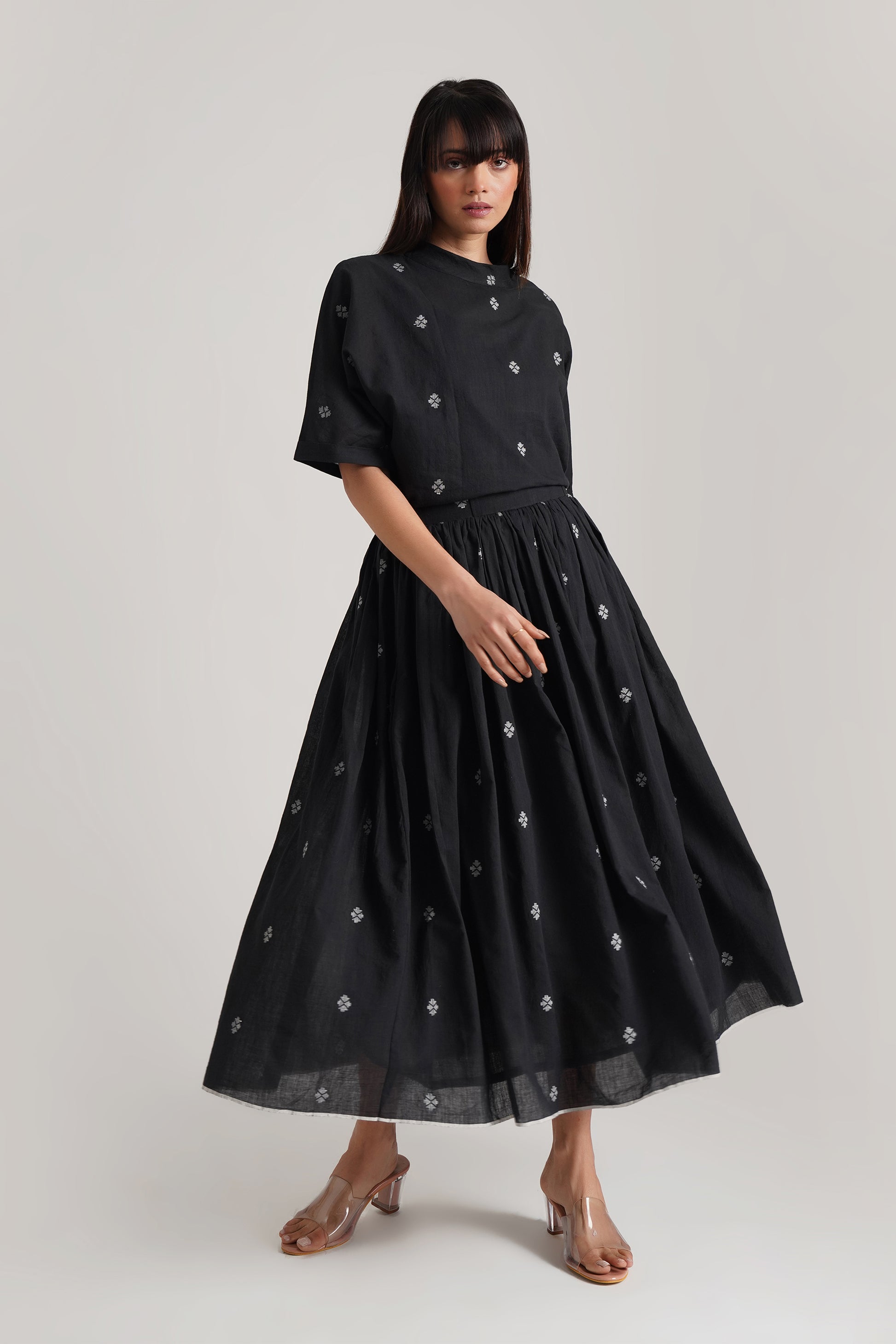 Phillipa Midi Skirt_Womens Skirt_Flare