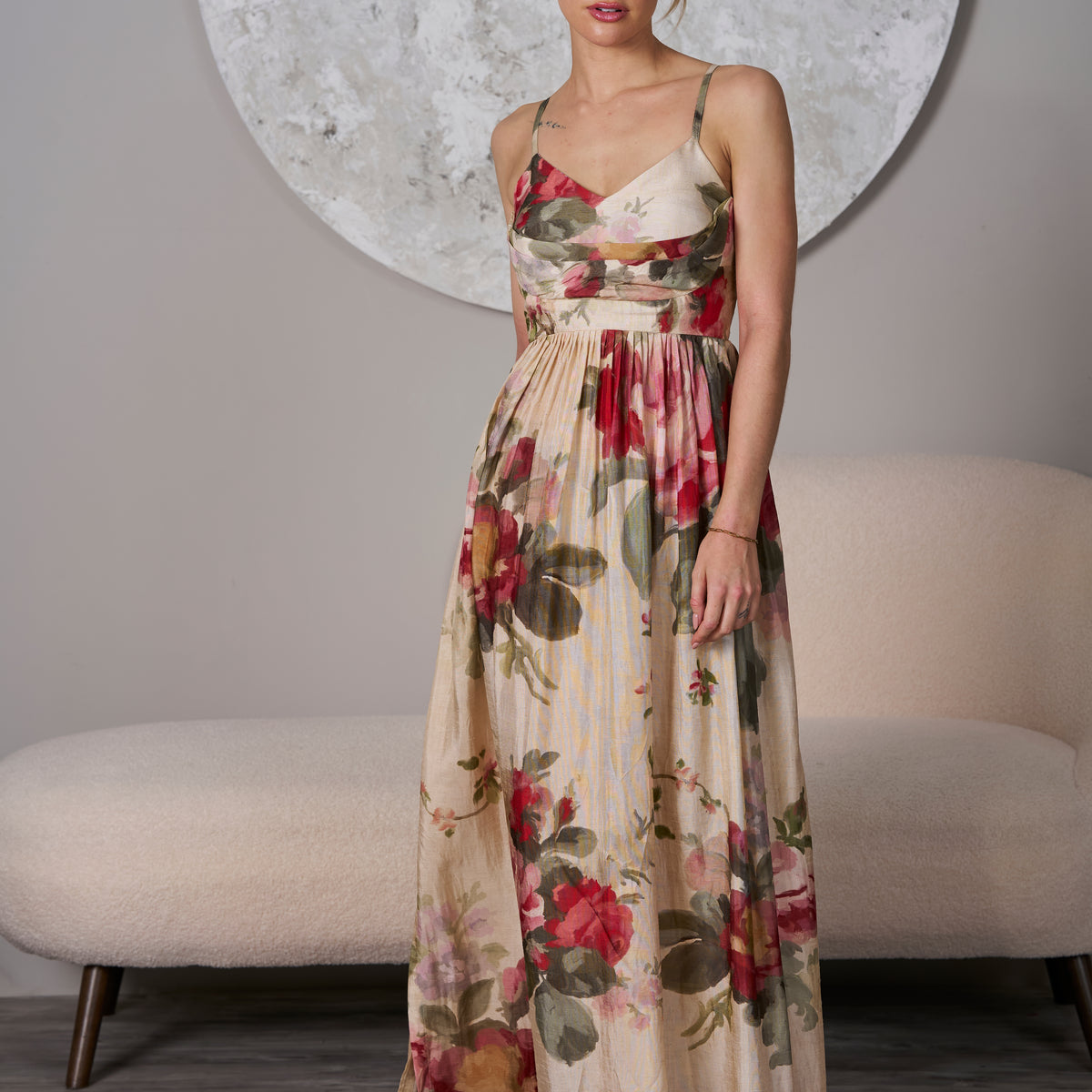 rose maxi dress Buy Roma Rose Maxi Dress – Floral Maxi Dresses Online