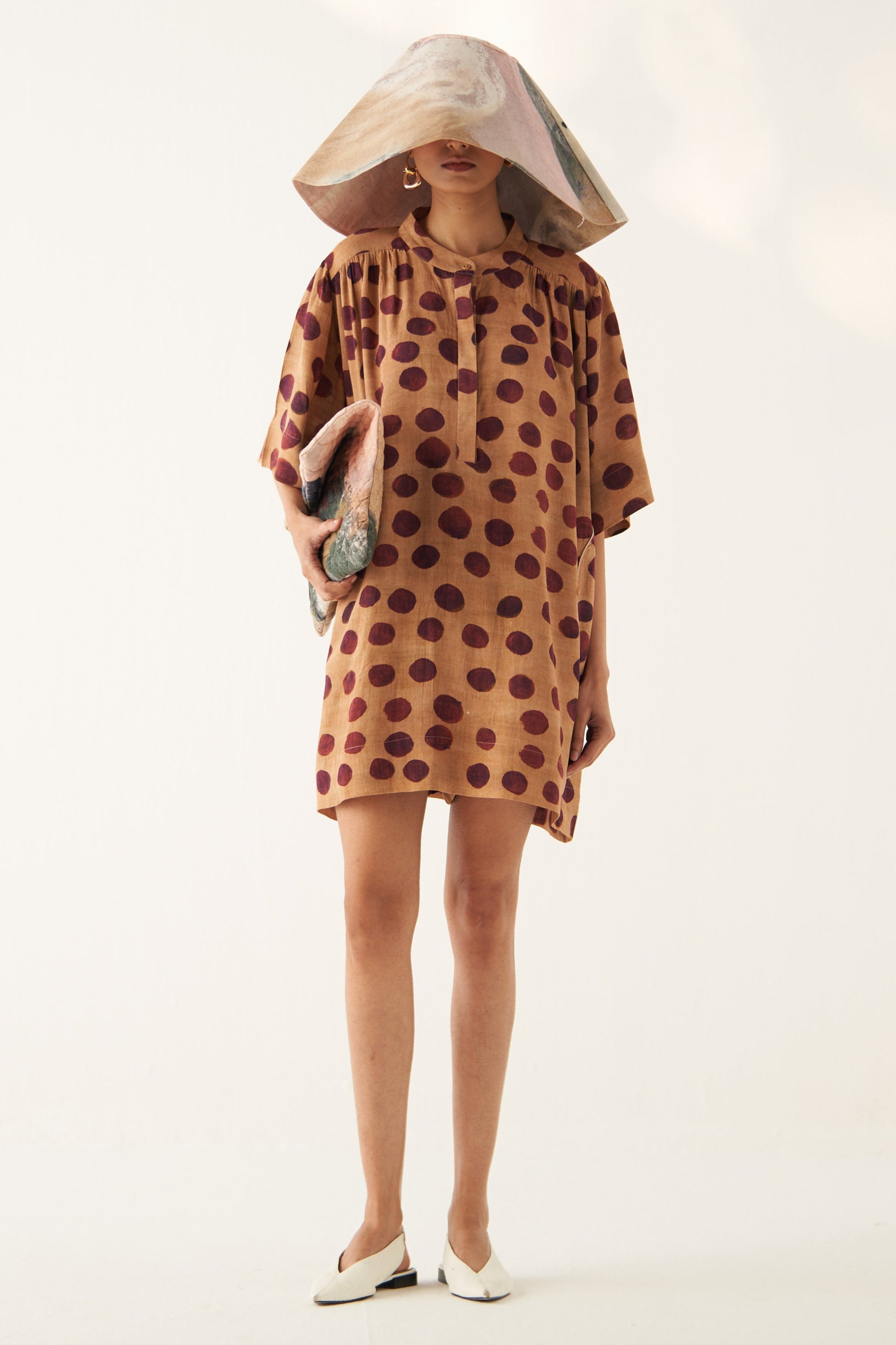 Sundae Polka Beach Dress, womens dress, front