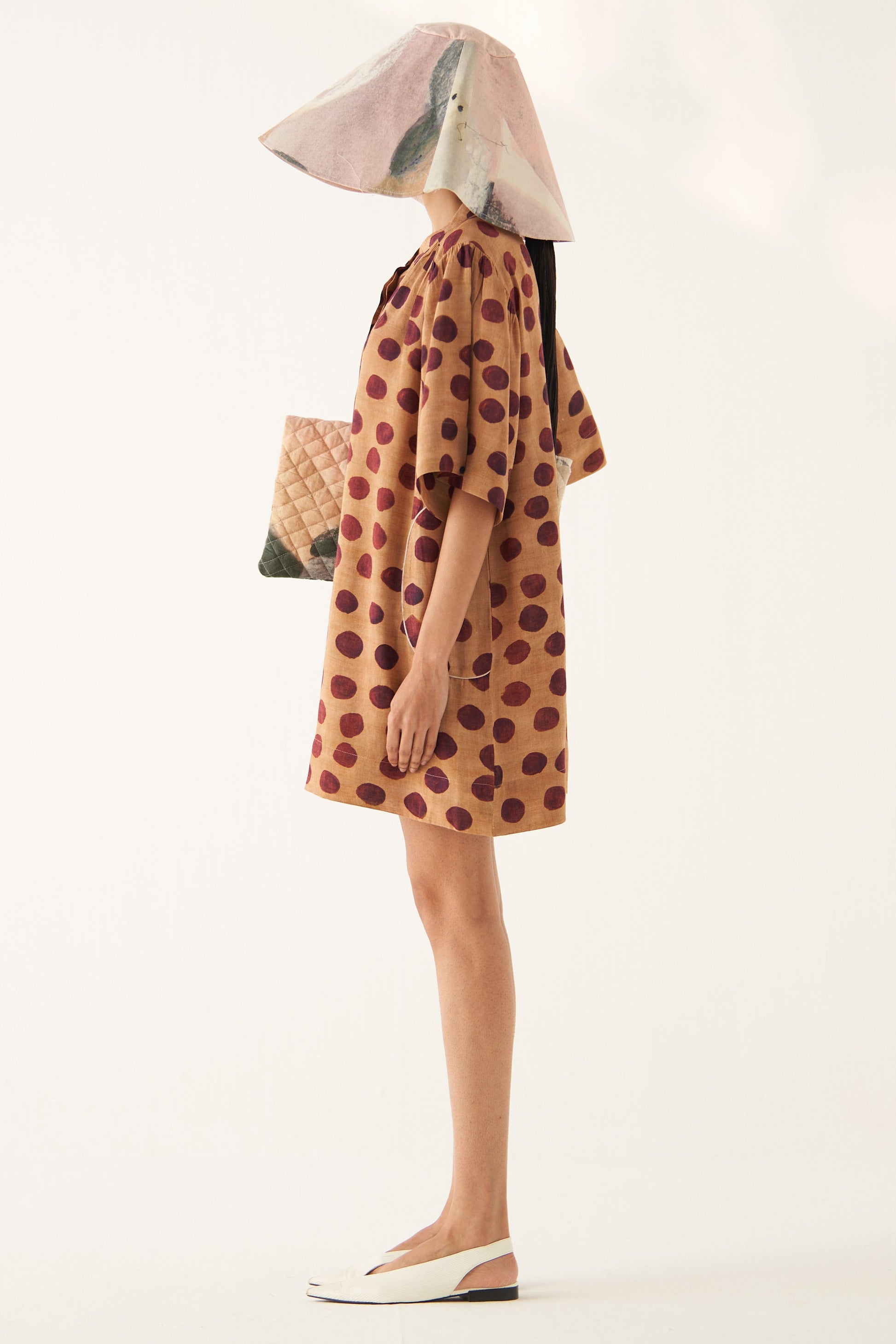 Sundae Polka Beach Dress, womens dress, left side