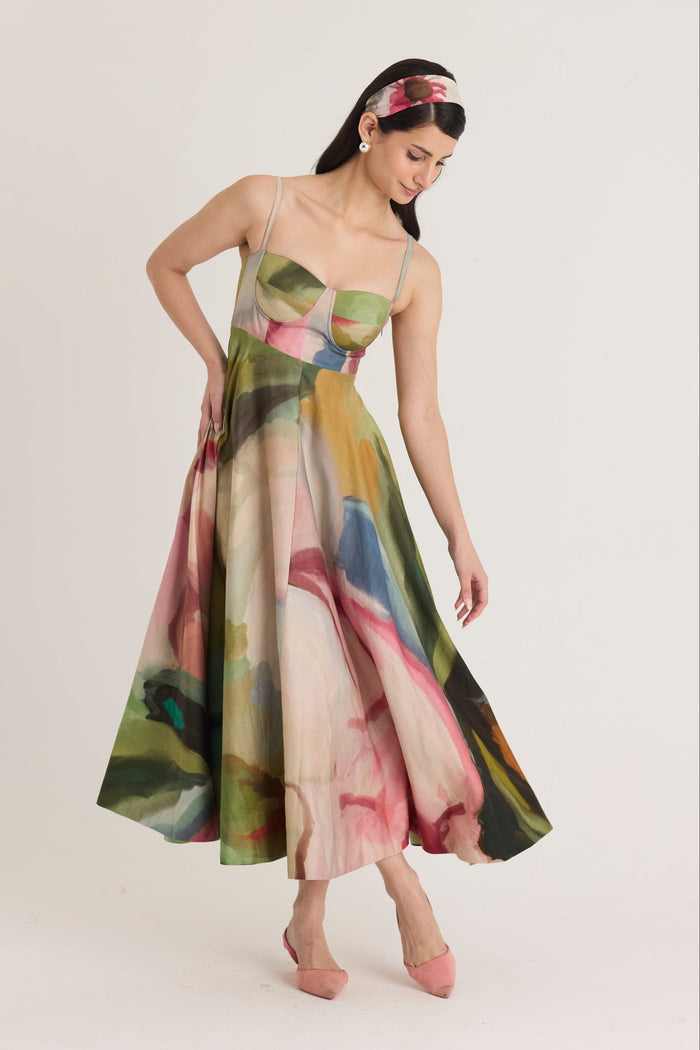 Tilly Flared Bralette Dress