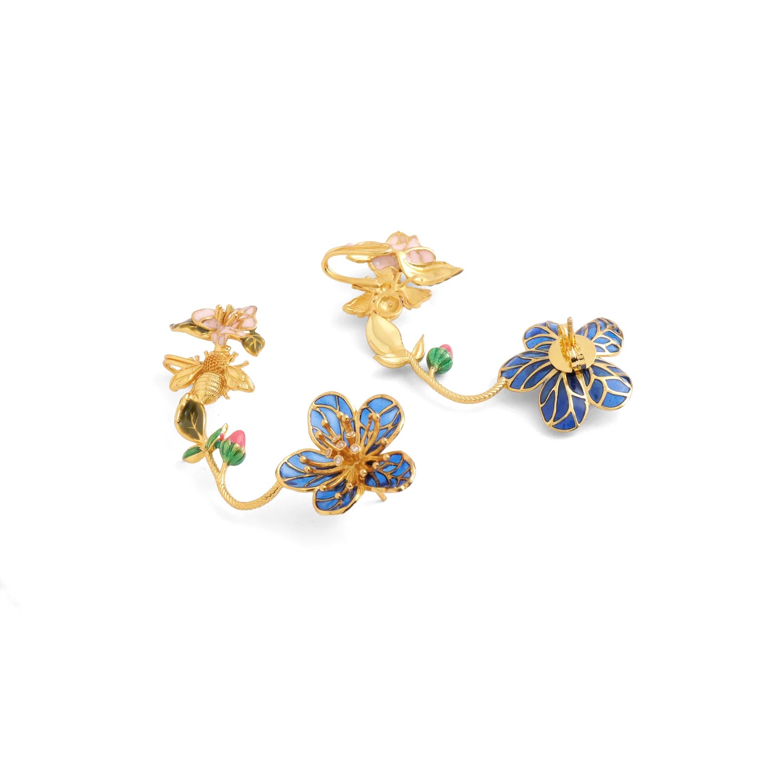 Wildflower Blossom Ear Cuff