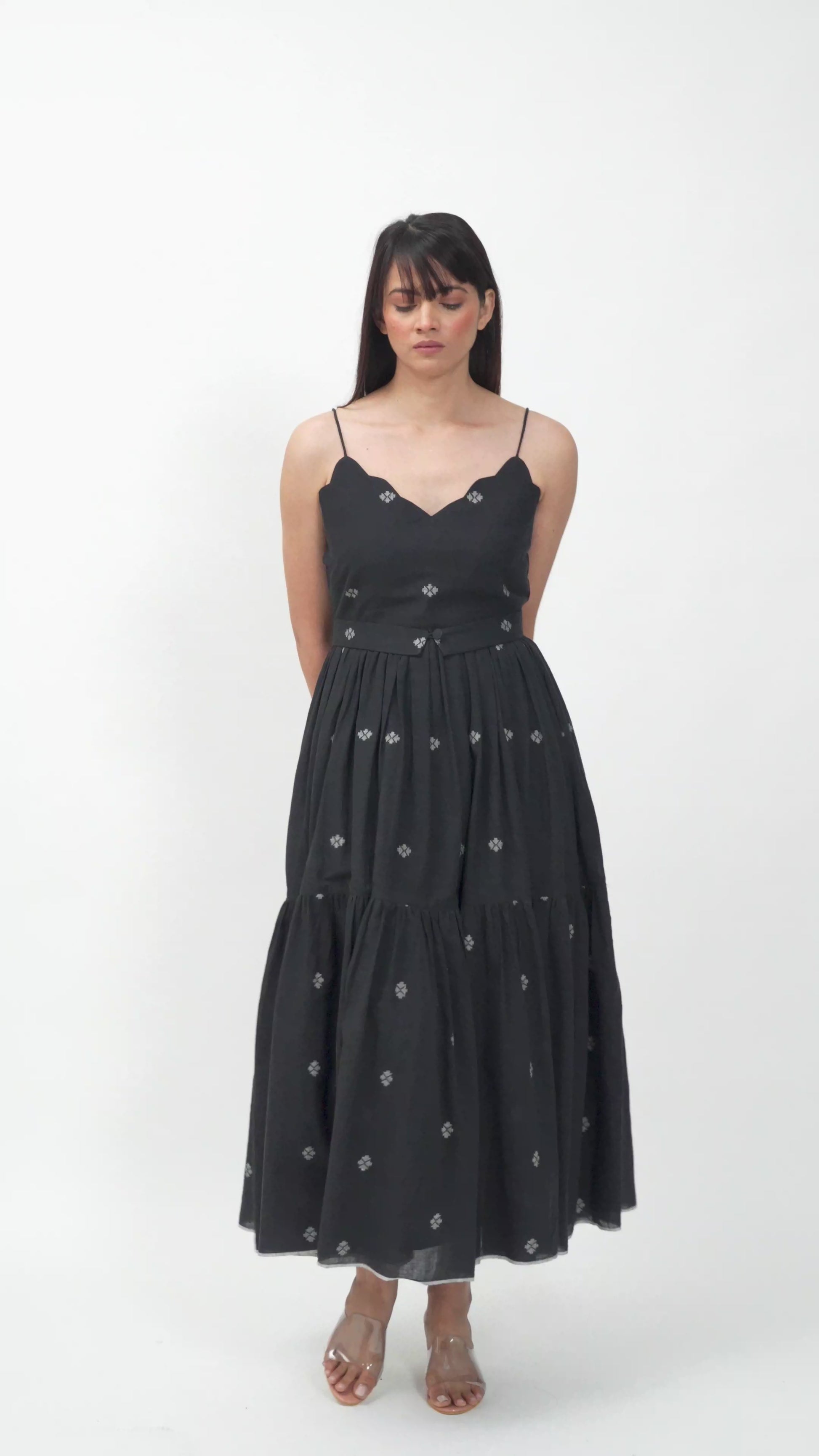 Queens Dress, Women's midi dress, maxi dress, video